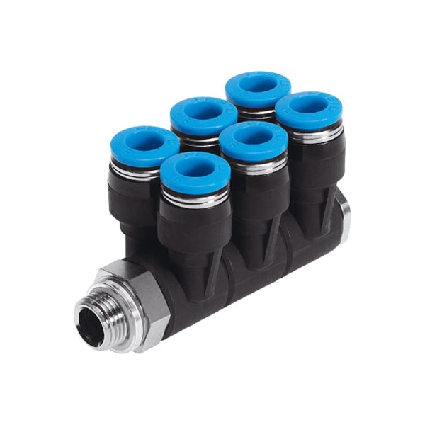 Festo Multiple Distributor QSLV6-G1/8-4 QSLV6-G1/8-4 - main